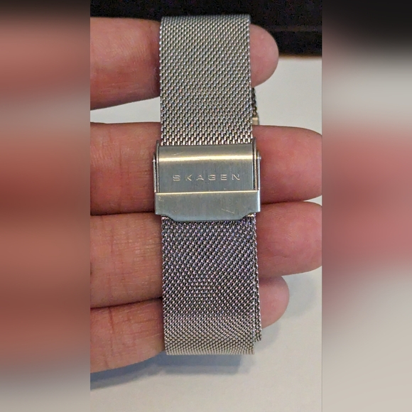 Skagen Anchor Black Dial Watch - Picture 2 of 6